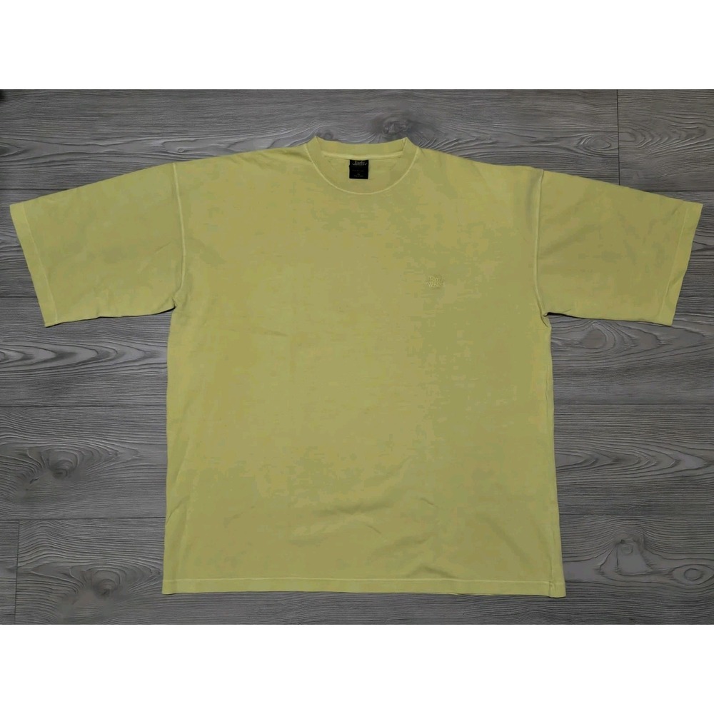 Early Winters T Shirt Mens XL Yellow Portland OR Vintage Gorpcore Organic Cotton